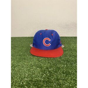 Vintage Chicago Cubs hat cap snap back blue red competitor baseball mlb mens